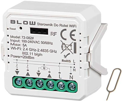 Blow Išmanusis WiFi roletų valdiklis TUYA