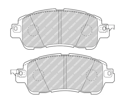 FERODO FDB5015 Brake pad set