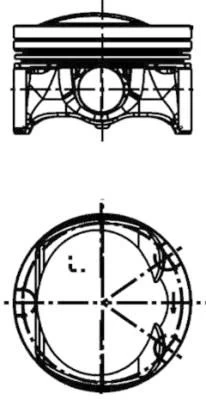 KS 40 251 610 Piston