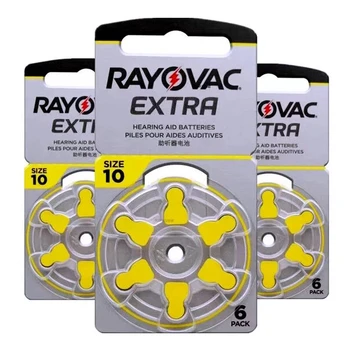 Rayovac Extra PR70 (10) Elementai klausos aparatams, 18 vnt.