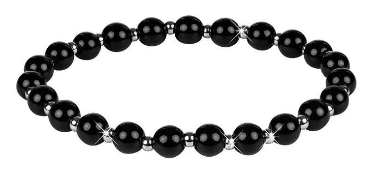 Troli Beaded bracelet onyx