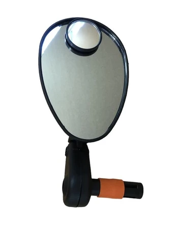Dviračio galinio vaizdo veidrodėlis DX-222SBD