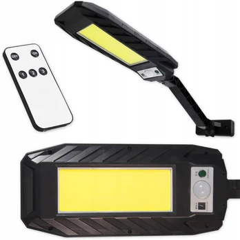 10W 6500K LED šviestuvas su saulės baterija IP65