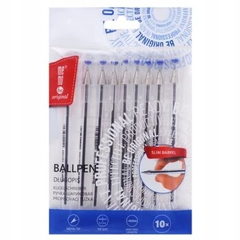 Mėlynas Memobe rašiklis, 0,7mm, 10 vnt. dėkle