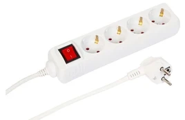 Buitinis ilgintuvas MicroConnect, 1.5 m, 4 lizdų