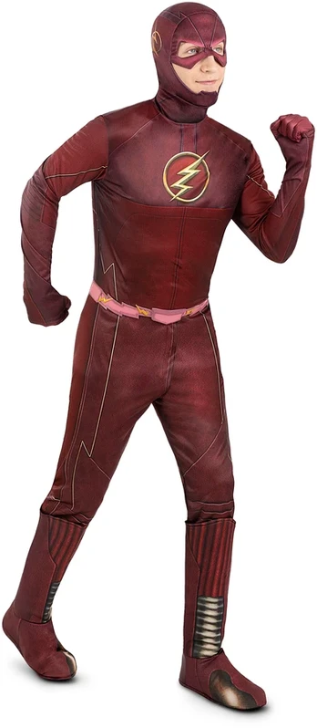 Prabangus Žaibo (The Flash) kostiumas vyrams