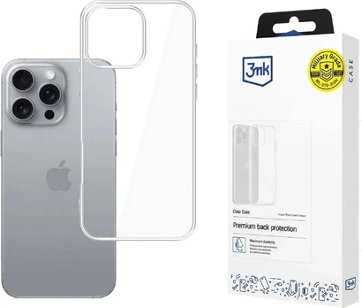 3mk ochranný kryt Clear Case pro Apple iPhone 16 Pro Max