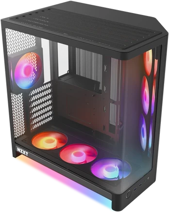 NZXT H6 RGB+ 2026 Juodas | PC-Gehäuse