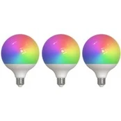 LUUMR Smart LED, 3, E27, G125, 9W, RGBW, CCT, matinis, Tuya