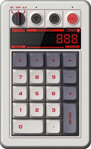 Klaviatūra 8BitDo Retro Mechaninė Numpad – N Edition, Windows / Android