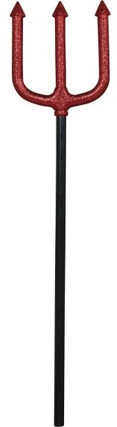 Fiesta Velnio trišakis su blizgučiais, 50 cm