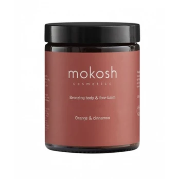 Mokosh Bronzing Body And Face Balm Savaimio įdegio losjonas, Orange & Cinnamon