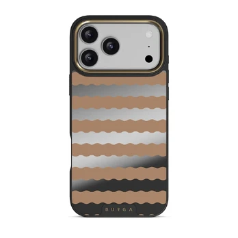 Golden Sand - iPhone 17 Pro Max Case, Elite Mirror (MagSafe) / Gold