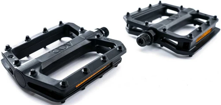 Pedalai ACID Flat C3-ZP plastikas juodas