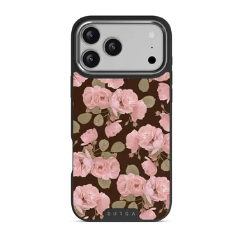 Desert Rose - iPhone 17 Pro Max Case, Elite Dark (MagSafe) / Silver