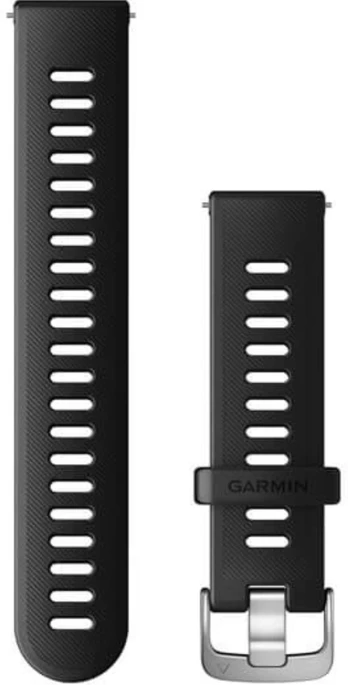 Garmin watch strap Quick Release 20mm Forerunner 55, black | 010-11251-9P