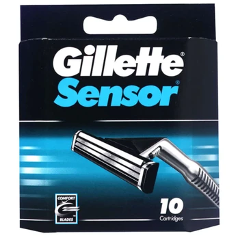 Gillette Sensor Skustuvo galvutės, 10vnt