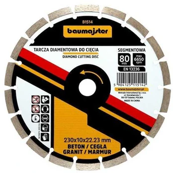Baumajster deimantinis diskas 230x2,6mm