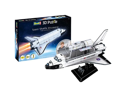 3D Dėlionė Revell Space Shuttle Discovery 00251, 126 d.
