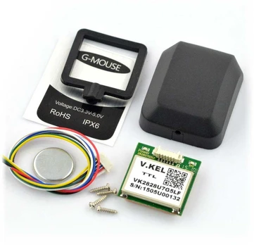 DFrobot GPS modulis UBX-G7020-KIT + dėklas