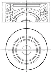 Stūmoklis MAHLE 028PI00141002