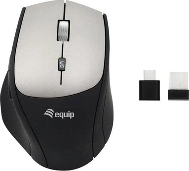 Kompiuterio pelė Equip 245115, juoda