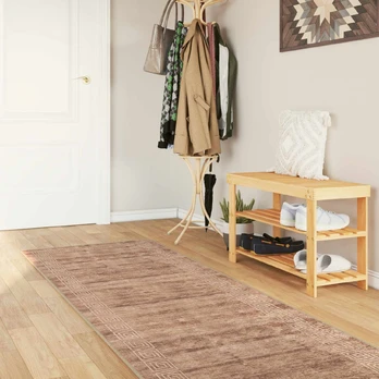 Kilimėlis MARSA Baltas 100 x 400 cm Poliesteris ir PVC