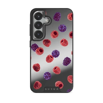 Sweet Escape - Samsung Galaxy S25 Plus Case, Elite Mirror Dark (Magnetic) / Silver