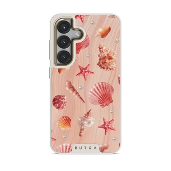 Seashells - Samsung Galaxy S25 Case, Elite Light (Magnetic) / Gold