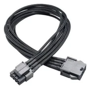 Akasa ATX/EPS 8 kontaktų-ATX/EPS 8 kontaktų, 0,4 m, Juodas (AK-CBPW08-40BK)
