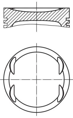 Stūmoklis MAHLE 012 19 02