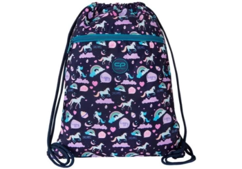 Maišelis sportinei aprangai CoolPack Vert Happy Unicorn