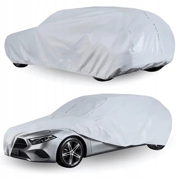 Automobilio uždangalas hečbekui M1 405-430 Auto Plandeka Practic 3w Diržai