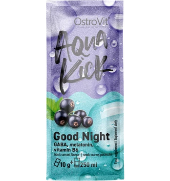 OstroVit Aqua Kick Good Night, Black Currant, 10 g