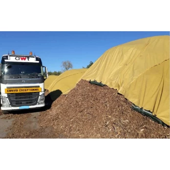 Apsauginė danga 5,25x25m 200g/m2 kompostui Subtex