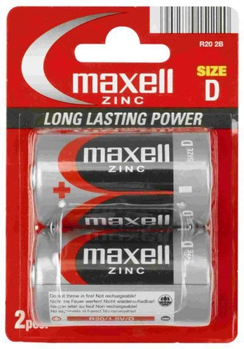 Maxell Battery D / R20 2 pcs.