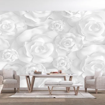 Artgeist Fototapetas - Plaster Flowers