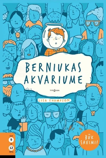 KNYGA Berniukas akvariume