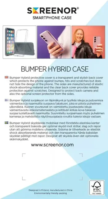 SCREENOR BUMPER PIXEL 10A CLEAR