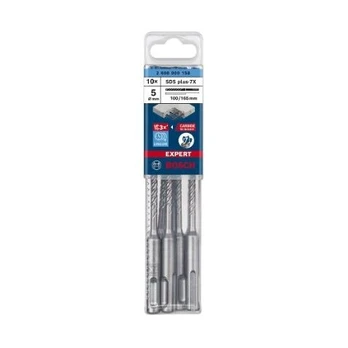 Bosch SDS-plus-7X grąžtas 5x100x165mm, 10 vnt.