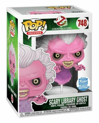 Figūrėlė Funko POP! Ghostbusters Scary Library Ghost Exclusive