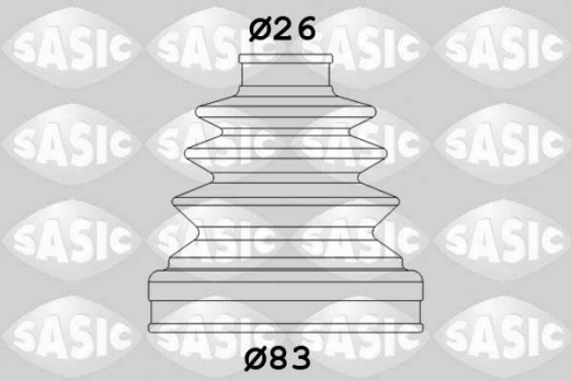 SASIC SAS1906017 CV boot kit