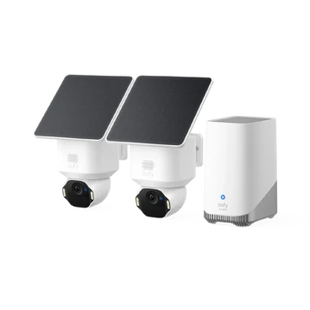 Anker Eufy SoloCam E42 2-Cam Kit (HomeBase 3) | 8 MP | F/1.6 | IP65 | Micro SD, Max. 128 GB