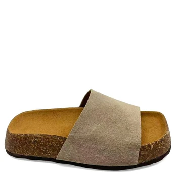 LA CONTE Šlepetės moterims, Smėlio, Slippers