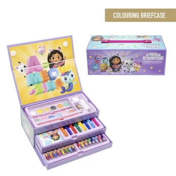 CERDA spalvinimo priemonių rinkinys lagaminėlyje Gabby's Dollhouse, 2700000829