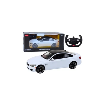 Rastar RC Remote Control Car 1:14 BMW M4 Copue Baltas