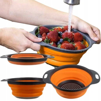 Silikoninis sulankstomas koštuvas BERIMAX DKC-9K3 19 cm