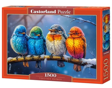 Puzzles 1500 elements Birds Together Warmer