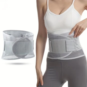 Kvėpuojantis elastinis liemens formavimo diržas, unisex juosmens įtvaras. , L