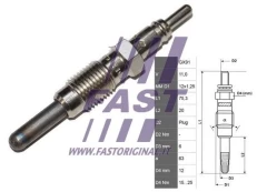 Kaitinimo žvakė FAST FT82728 kaina